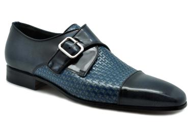 Foto Ofertas de zapatos de hombre Moreschi 40097 azul