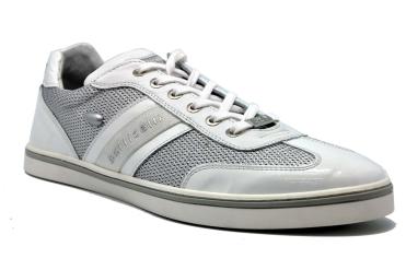 Foto Ofertas de zapatos de hombre ROBERTO BOTTICHELLI LU 16851 blanco-y-plata