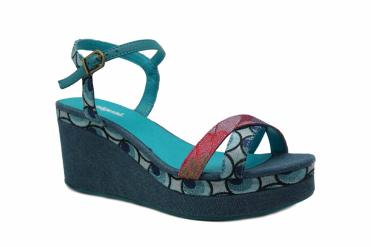 Foto Ofertas de zapatos de mujer desigual 31SS228 jeans