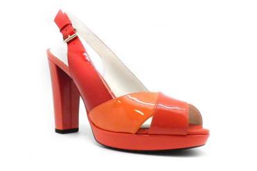 Foto Ofertas de zapatos de mujer Geox D32L9A rojo