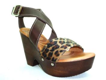 Foto Ofertas de zapatos de mujer Joyca 24600 marron-leopardo