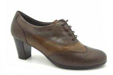 Foto Ofertas de zapatos de mujer Pitillos 440 marron-tricolor