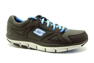 Foto Ofertas de zapatos de mujer Skechers shape-ups 12479 marengo-y-cordones-azules