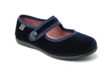 Foto Ofertas de zapatos de niña Conguitos 16215 azul-marino