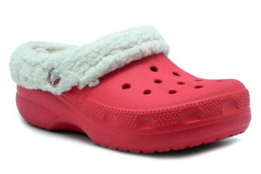 Foto Ofertas de zapatos de niña Crocs MAMKID rojo