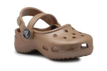 Foto Ofertas de zapatos de niña Crocs Mary Jane Girl oro