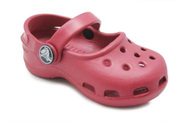 Foto Ofertas de zapatos de niña Crocs Mary Jane Girl ruby-red