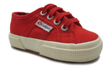 Foto Ofertas de zapatos de niña Superga 3C0-09 rojo