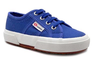 Foto Ofertas de zapatos de niña Superga 3C0-40 azul