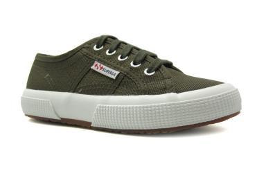 Foto Ofertas de zapatos de niña Superga 3C0-53 military-green