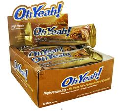 Foto OhYeah High Protein Bar Peanut Butter & Caramel