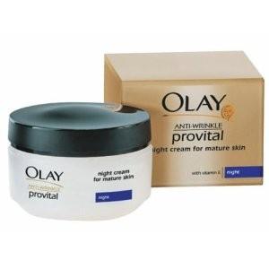 Foto Olay anti-wrinkle provital night cream 50ml