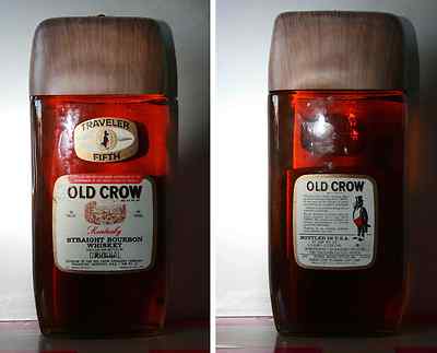 Foto Old Crow Straight Bourbon Whiskey. Vintage