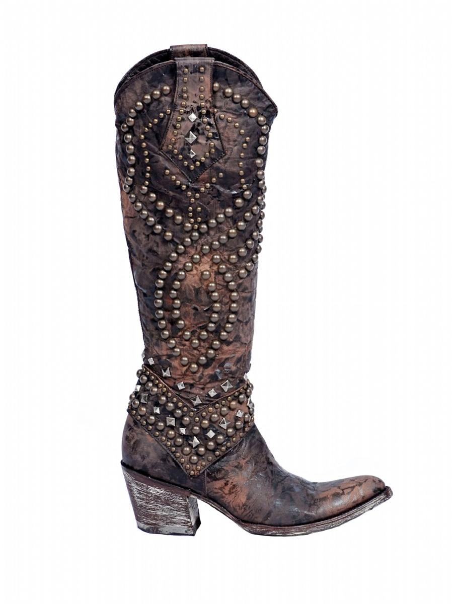 Foto Old Gringo Womens Belinda Boot - Galaxy Chocolate