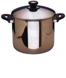 Foto Olla acero inox. con tapa 22 cm.