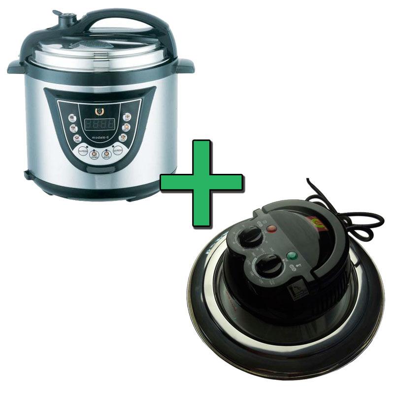 Foto OLLA programable GM modelo D 6L + Tapa Horno Convección