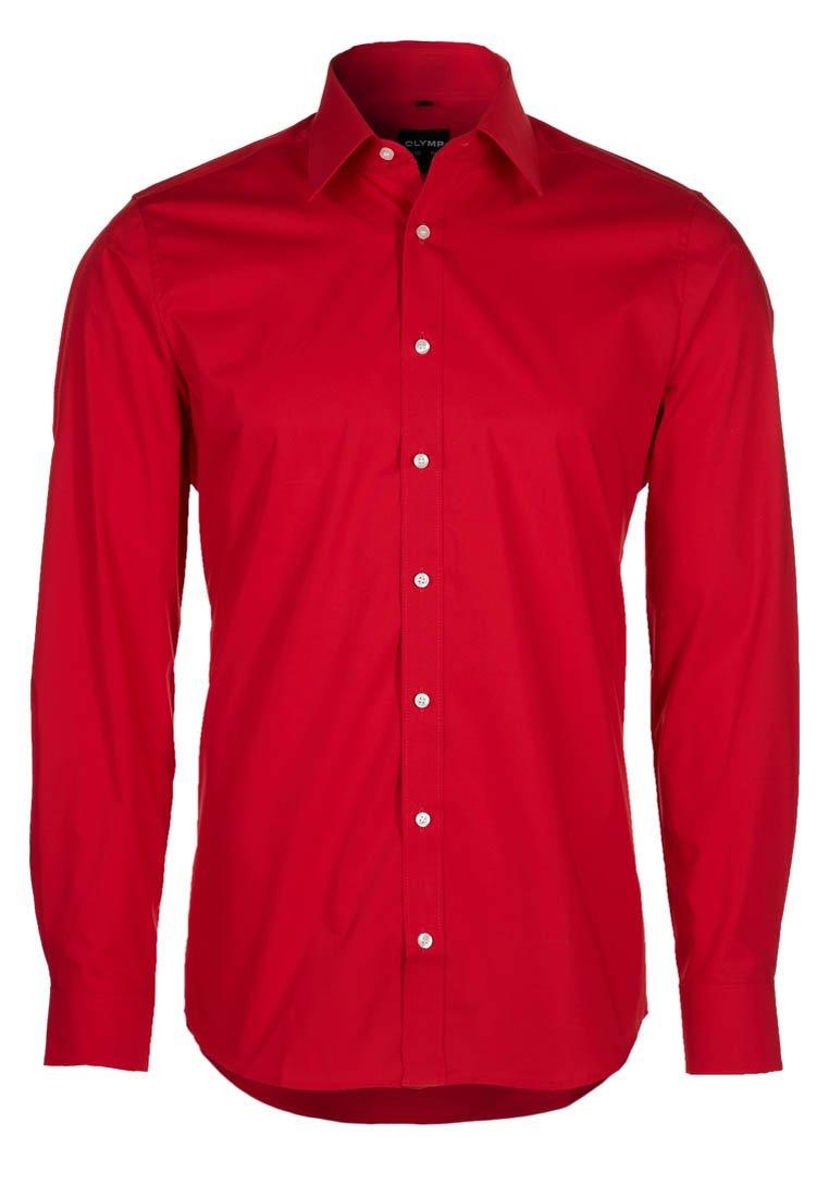 Foto Olymp Level 5 BODY FIT ITALIAN KENT Camisa de traje rojo