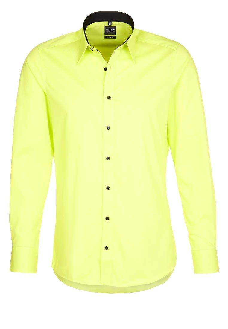 Foto Olymp Level 5 BODY FIT ITALIAN KENT Camisa informal amarillo