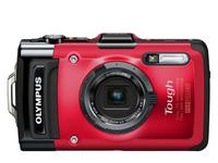Foto Olympus V104120RE000 - tg-2 tough camera in red - 12 megapixel 4x o...
