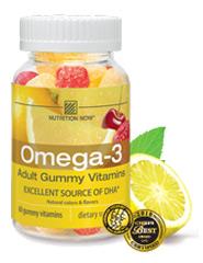 Foto Omega-3 200mg 60 Gominolas Con Vitaminas Para Adultos