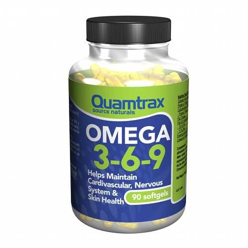 Foto Omega 3-6-9 - 90 softgels - Quamtrax Naturals