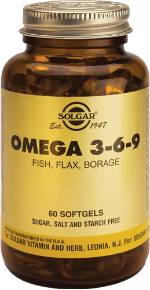 Foto Omega 3-6-9 Cápsulas blandas Solgar
