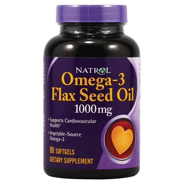 Foto Omega 3 Flax Seed - 90 caps - NATROL