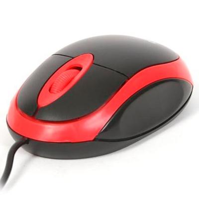 Foto Omega ratón optico om-06vr usb rojo