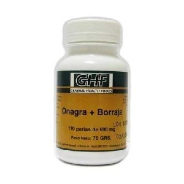 Foto Onagra y Borraja GHF, 110 perlas de 690 mg.