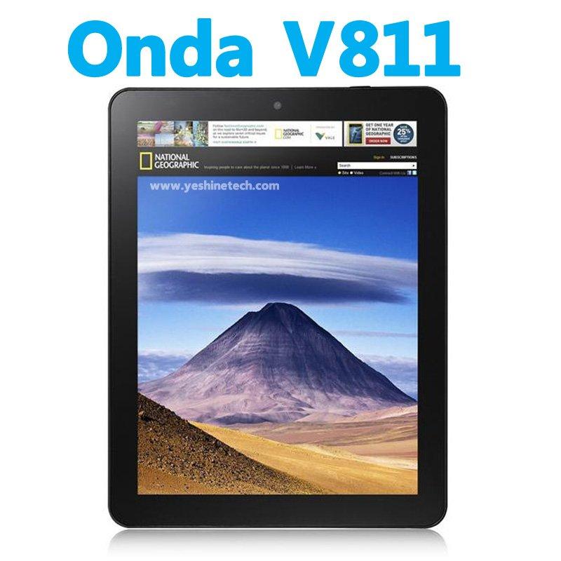 Foto Onda v811 se dobla el androide 4.0, de la PC de la tableta de la base 8inch IPS cort amlogic8726
