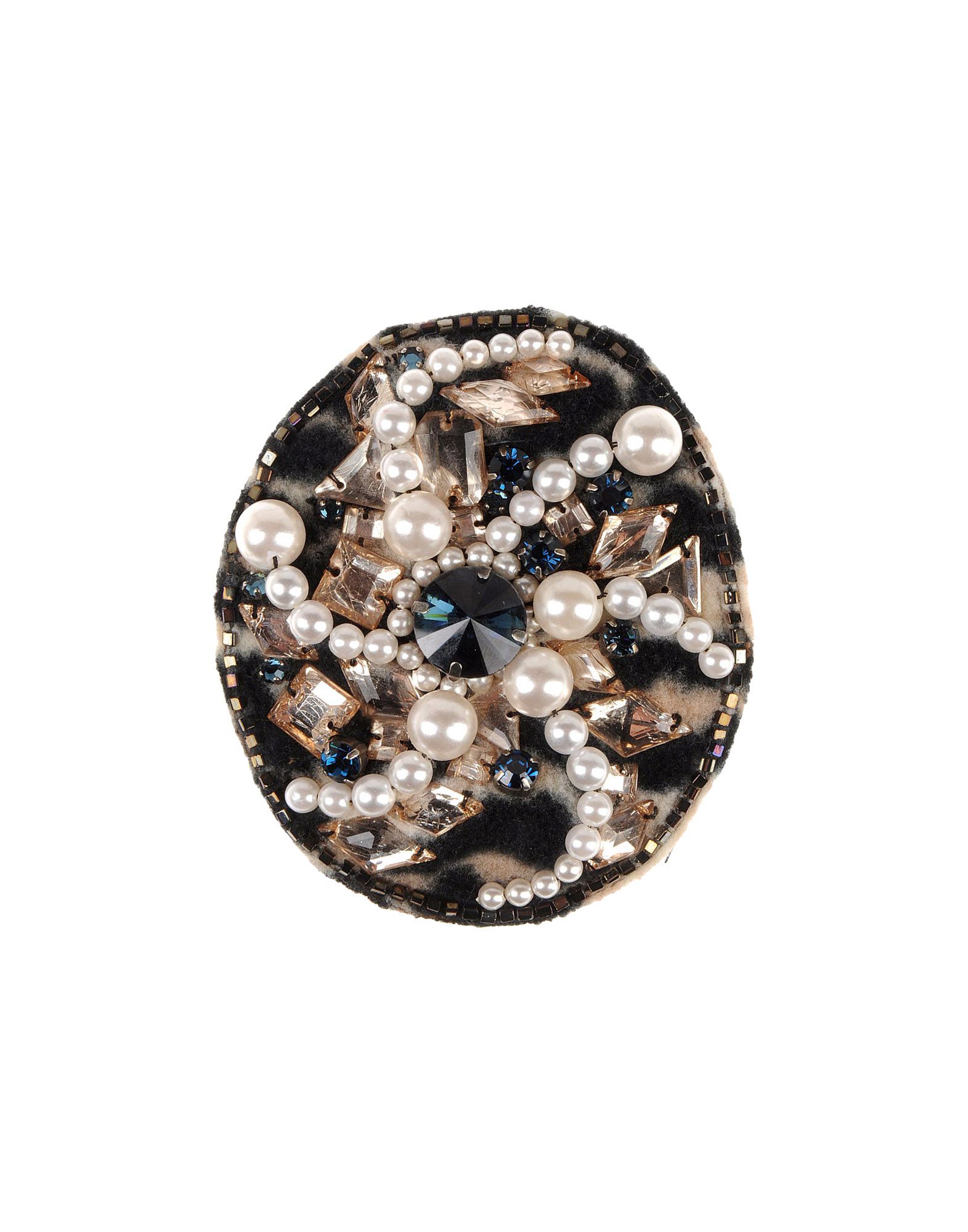 Foto One Cut Broches Mujer Marfil