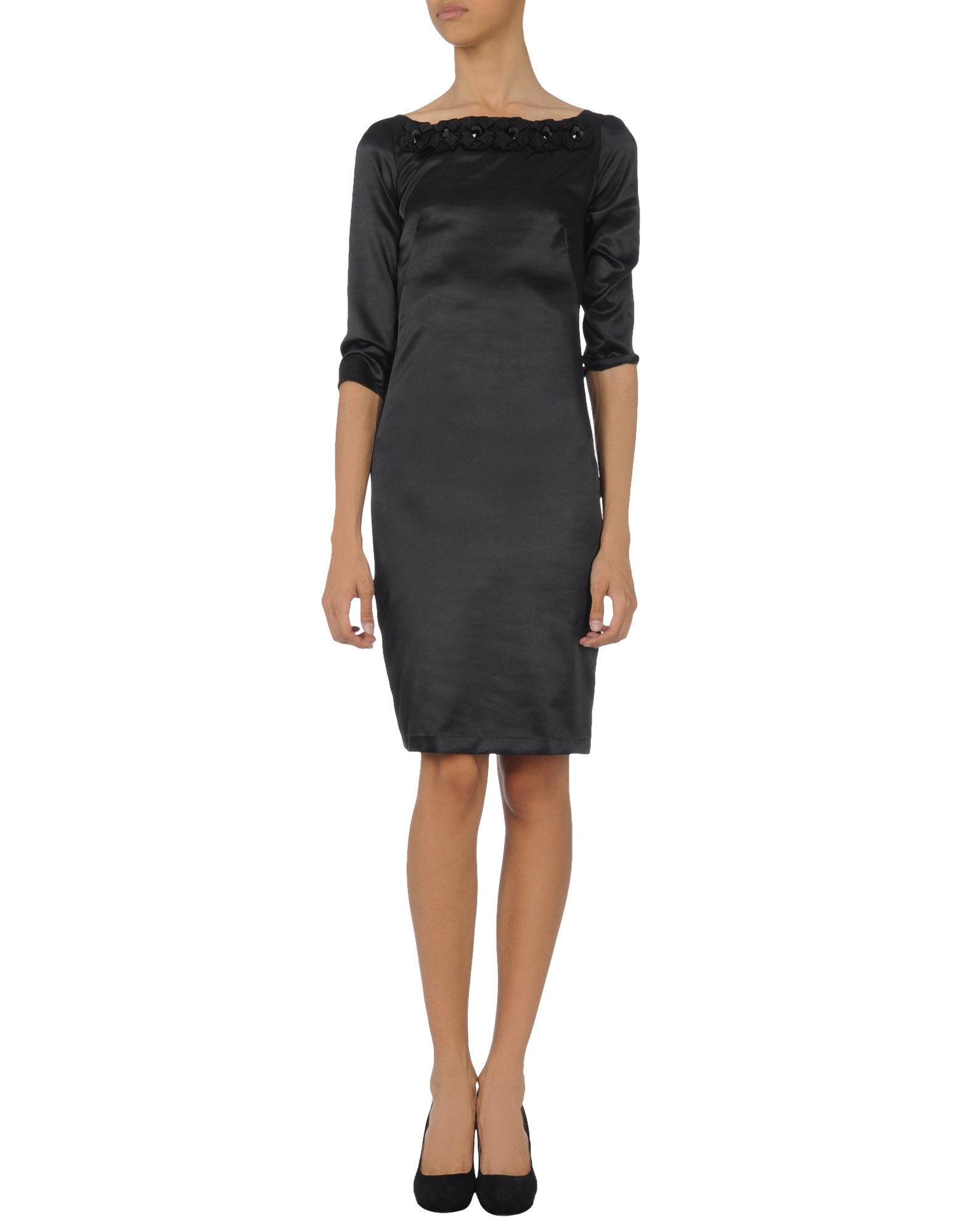 Foto One Cut Minivestidos Mujer Negro