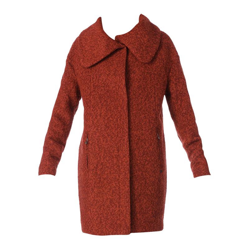 Foto Only Abrigo largo - loop wool jacket - Rojo / Coral
