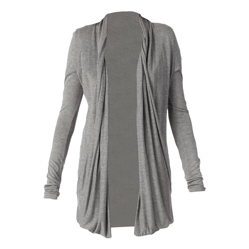 Foto Only Chaleco / Cigan - flame ls drapy cardigan - Gris