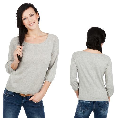 Foto Only Diva corto jersey Light gris Melange talla S