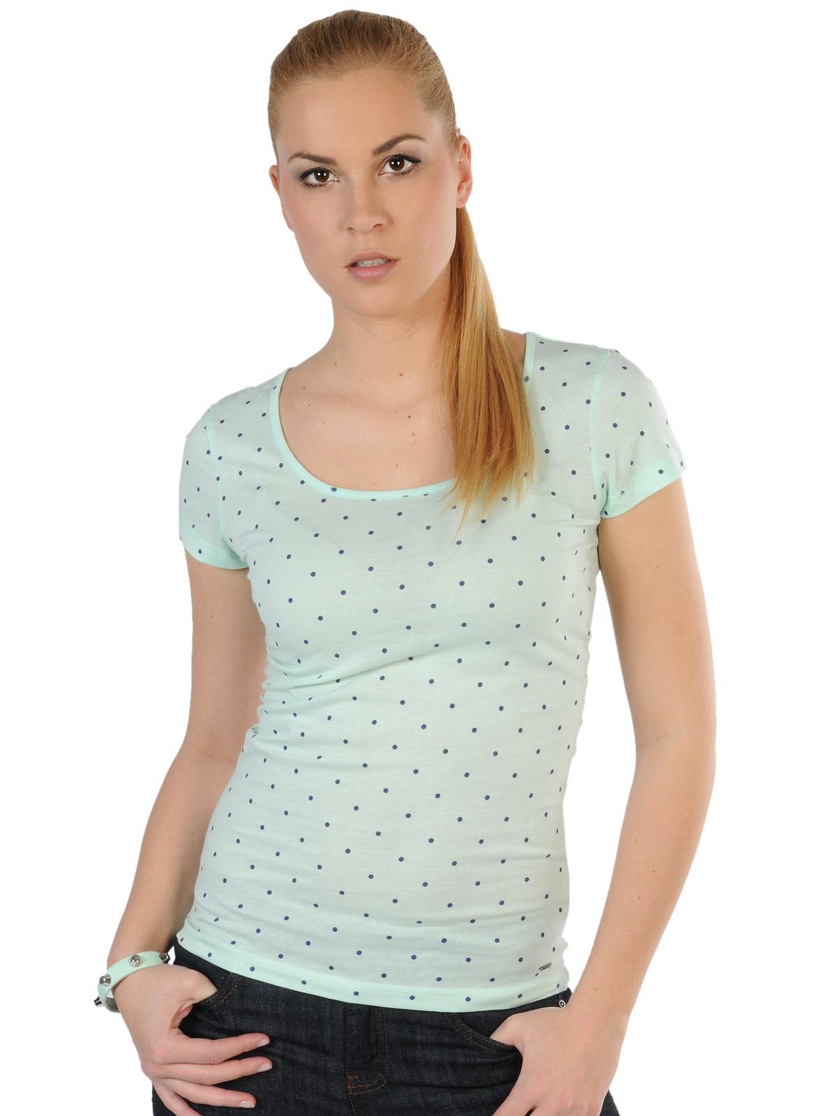 Foto Only Dotty Org Camiseta verde pastel M