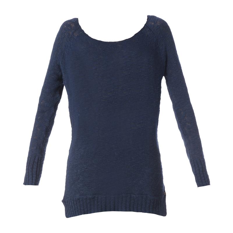 Foto Only Jersey - new crew long pullover knt hdr bb - Azul / Marina de ...