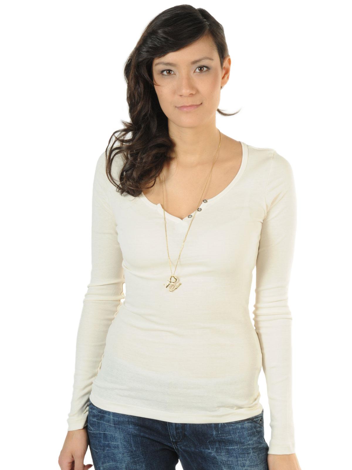 Foto Only Kate LS Top JRS BB antik blanco M