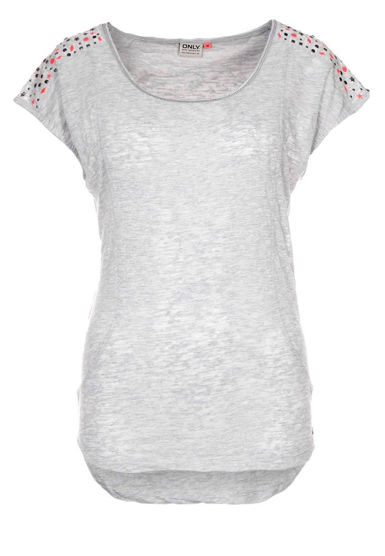Foto ONLY MYRA Camiseta básica gris