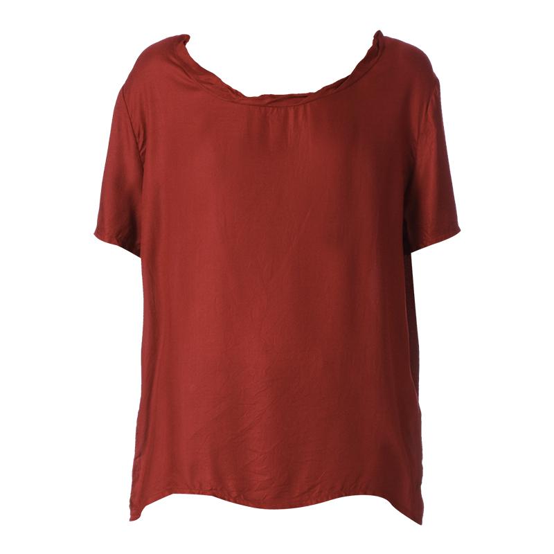 Foto Only Top de mangas cortas - rachel ss top - Rojo / Coral