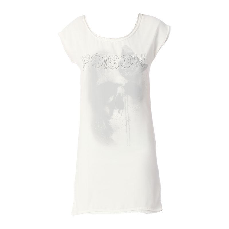 Foto Only vestido oversize - wisteria jrs loose dress ww - Blanco / Crudo