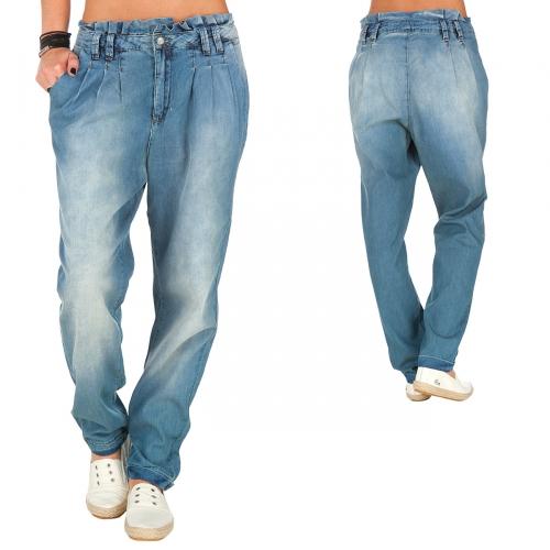 Foto Only Wane 7/8 pantalón de tela Rim vaquero