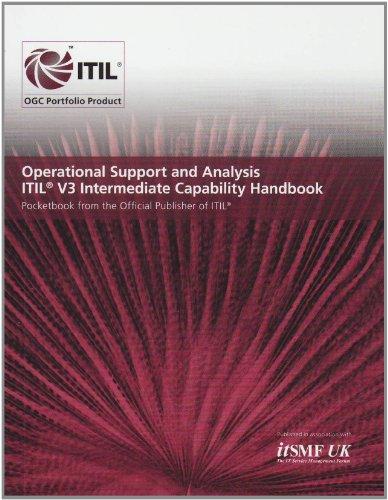 Foto Operational Support and Analysis Itil V3 Intermediate Capabi: ITIL V3 Intermediate Capability Handbook - Handbook from the Official Publisher of ITIL