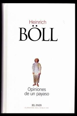 Foto Opiniones De Un Payaso - Heinrich Boll - Libro / Book - Tapa Dura - Como Nuevo