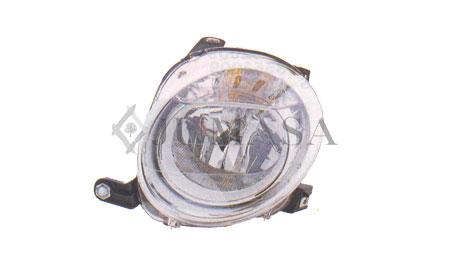 Foto Optica Izquierda H7 Electrica Fiat 500 2007->