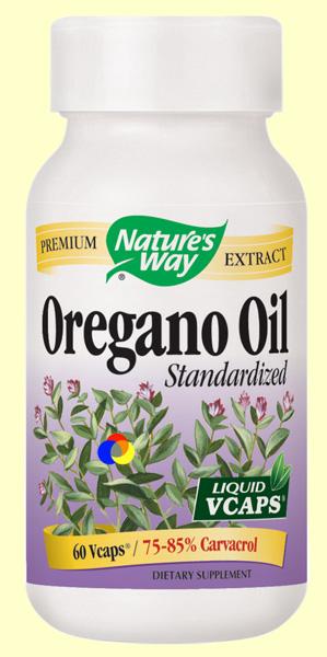 Foto Orégano Oil - Aceite de Orégano - Natures's Way - 60 cápsulas