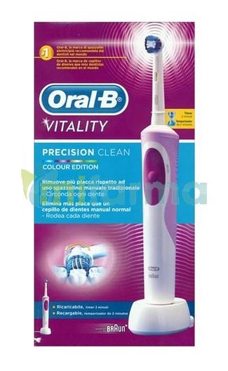 Foto Oral-B Cepillo Electrico Vitality Precision Clean Braun Morado
