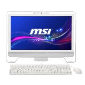 Foto Orde msi aio ae1921-wd atom d525/2gb/320gb19/wf/wc/t+r blanco