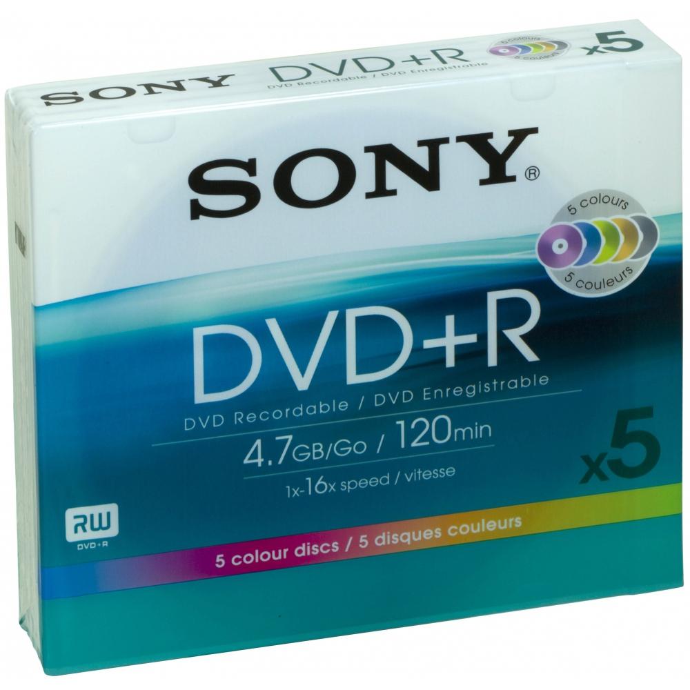 Foto Ordenadores All In One Sony sony pack 5 dvd+r 16x [5DPR120BSLX] [4905