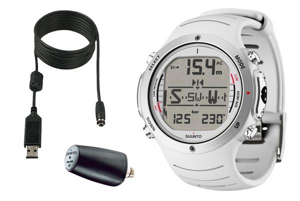 Foto Ordenadores Suunto D6i Elastomer White With Transmitter